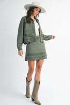 Laser-cut Detailing Jacket