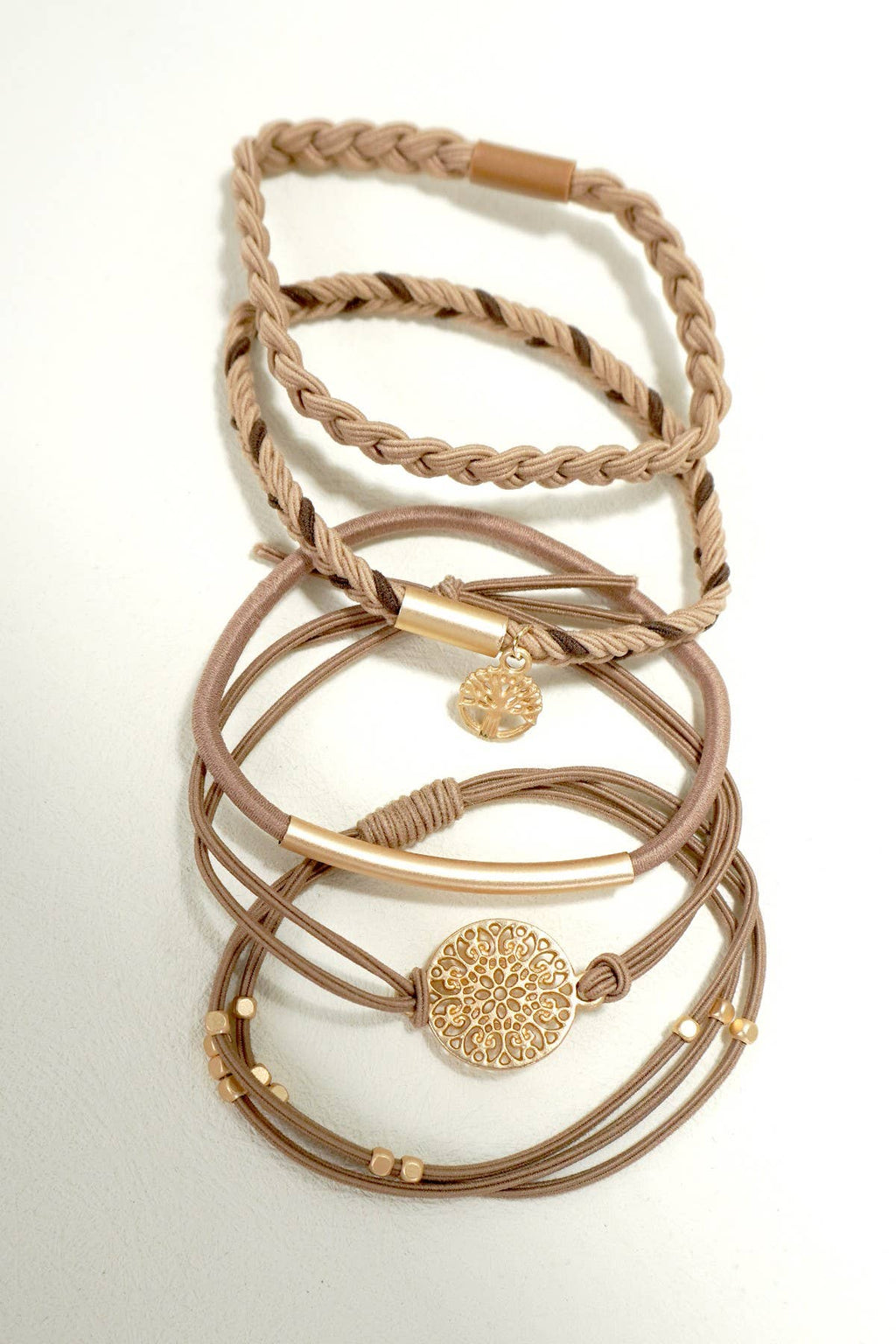 BOHO Knot Bracelet Hair Ties
