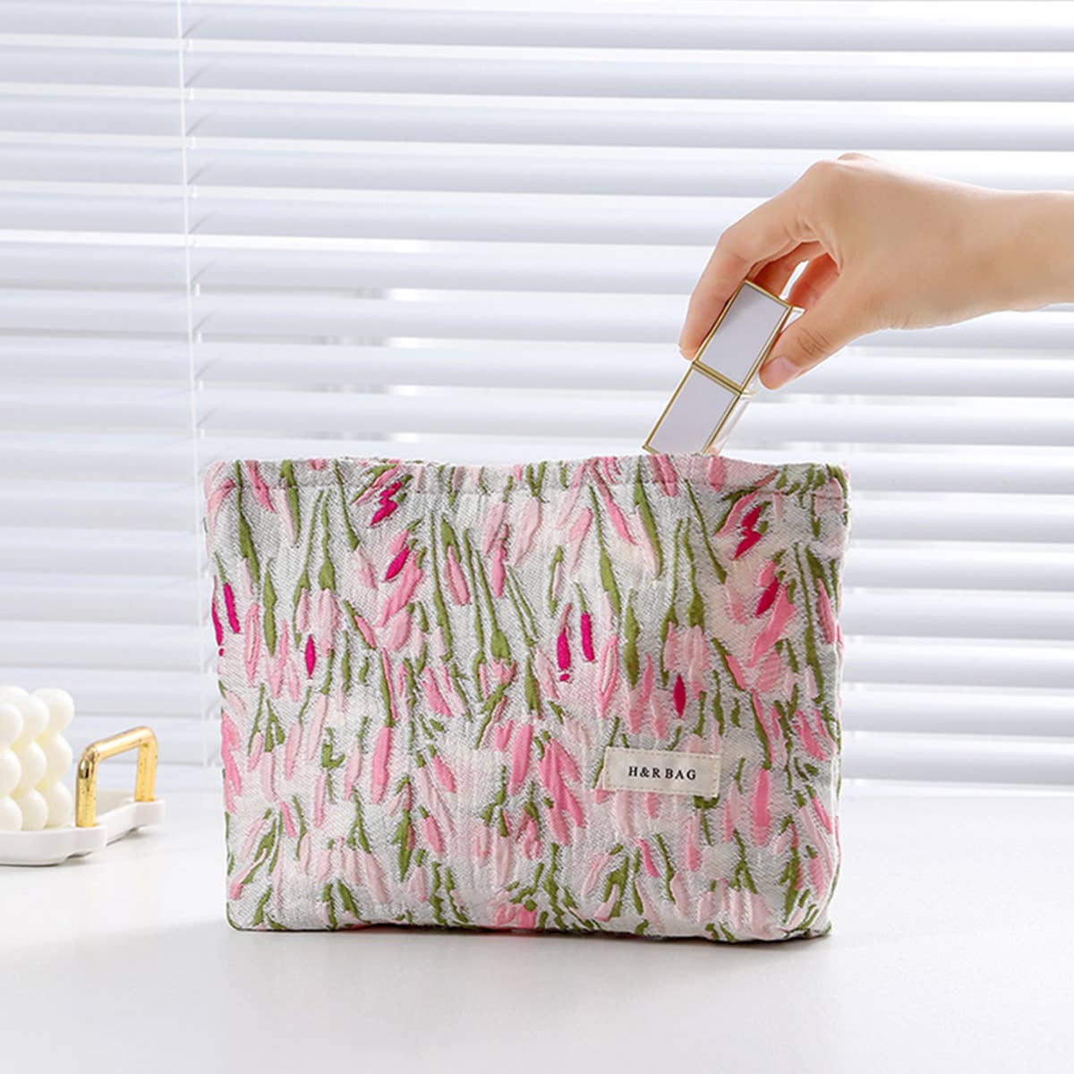 Large Fabric Makeup Bag