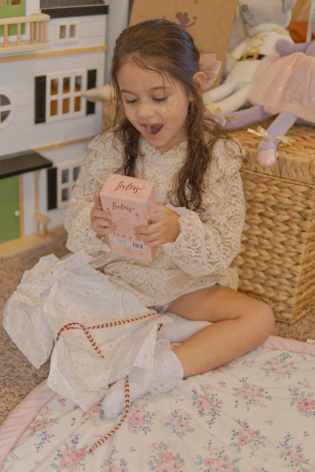 Levlovs Mouse Lulu in a Box with the Bedding Summer Gift