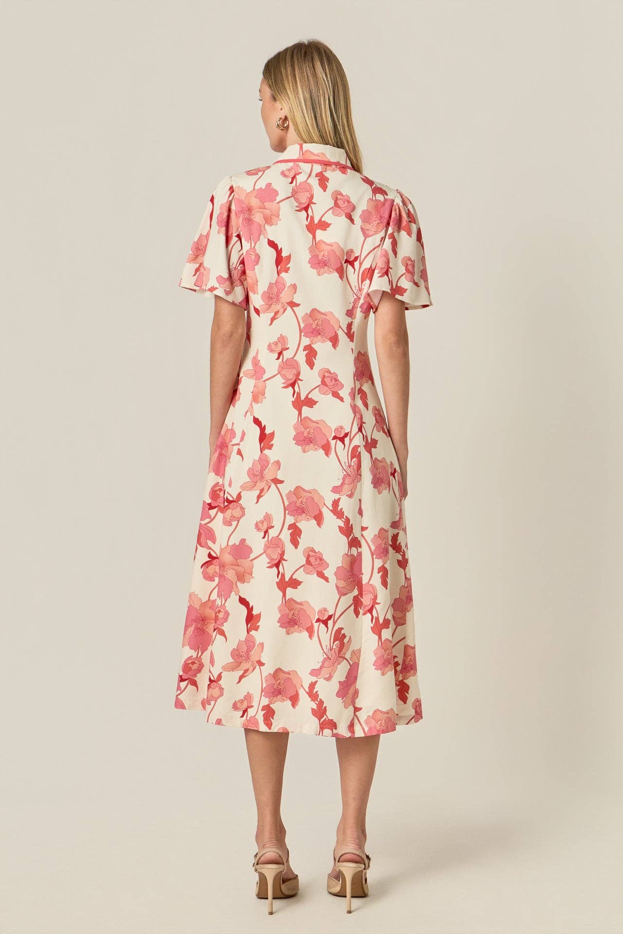 A-Line Mini Shirt Dress