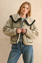 Printed Sherpa Jacket