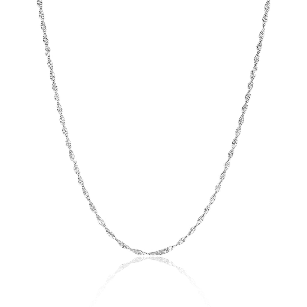 Gold Singapore Dainty Chain Necklace