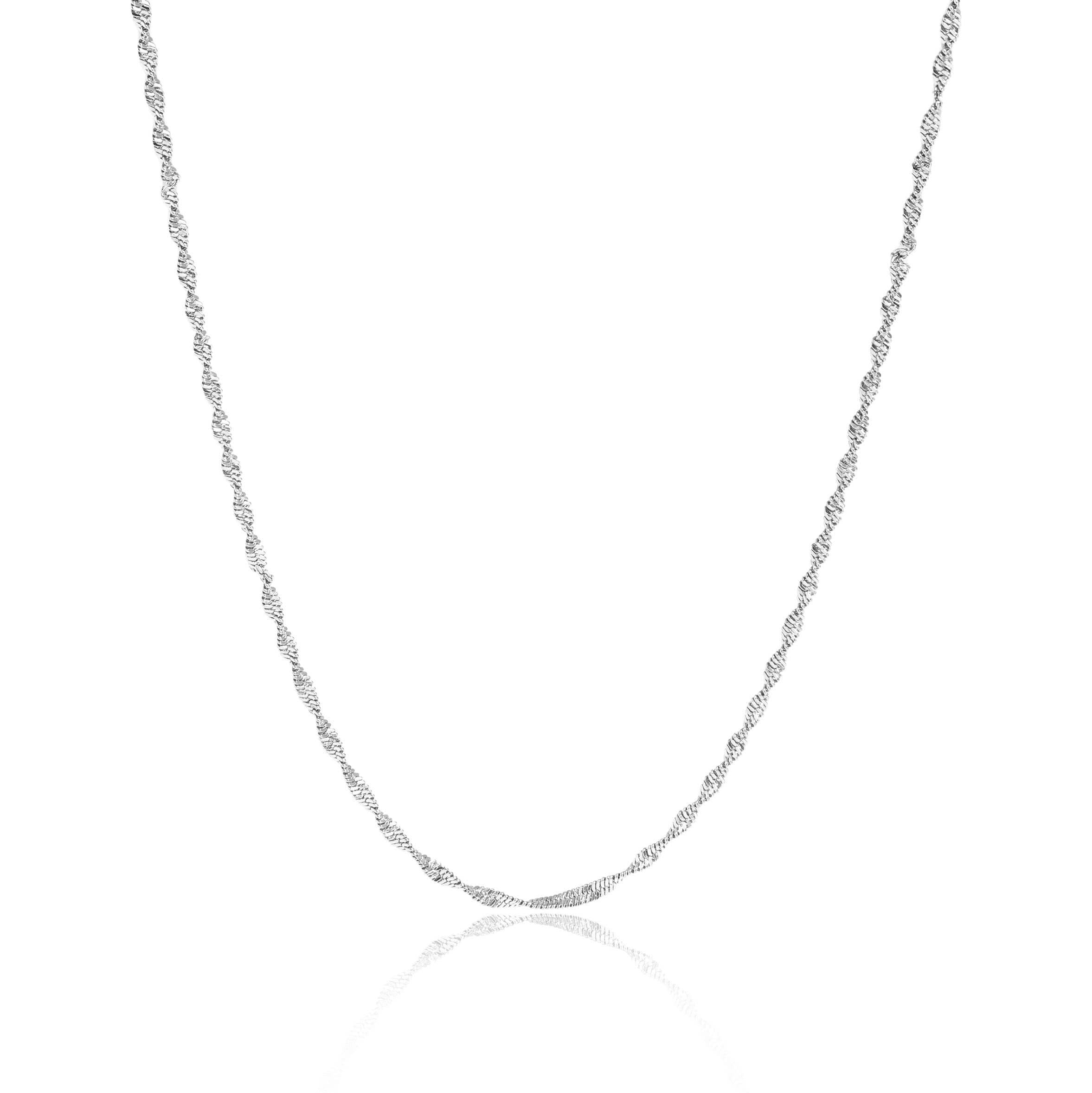 Gold Singapore Dainty Chain Necklace