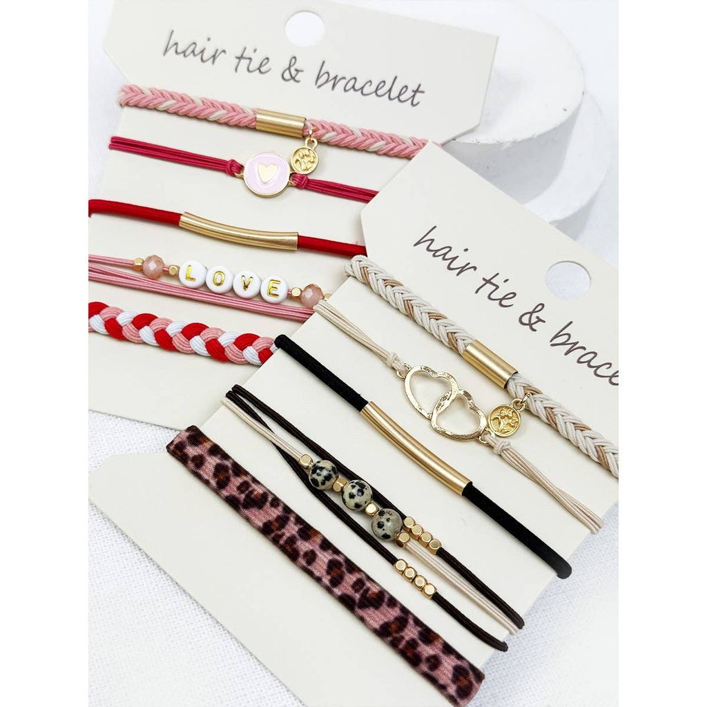 Boho Inspired Hair Tie Bracelets