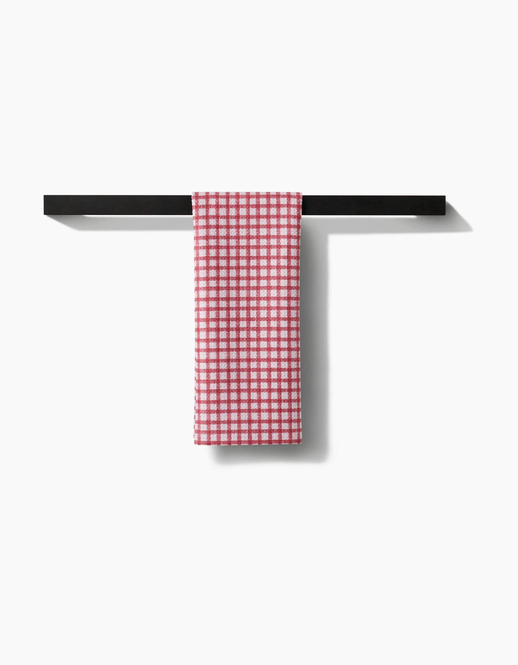 Fireside Plaid Red Tea Towel