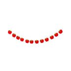 PLHB273 - Puffy Felt Apple Banner