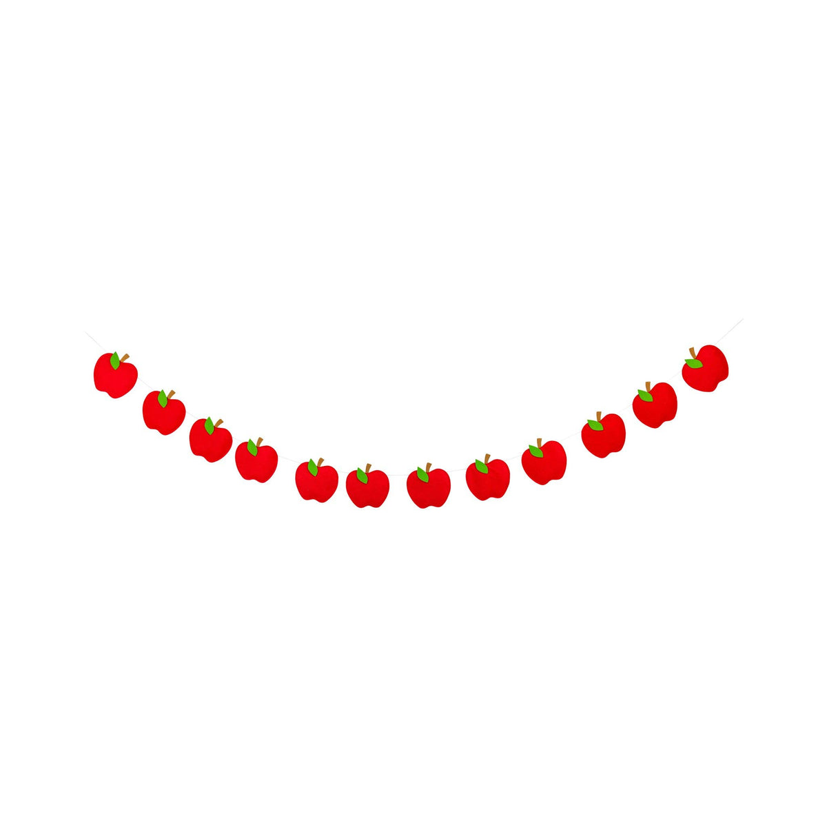PLHB273 - Puffy Felt Apple Banner