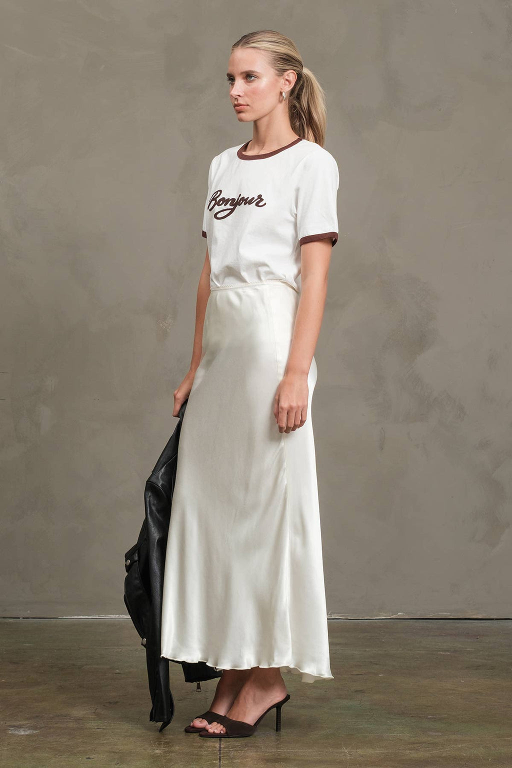 Bonjour Contrast Ringer Tee