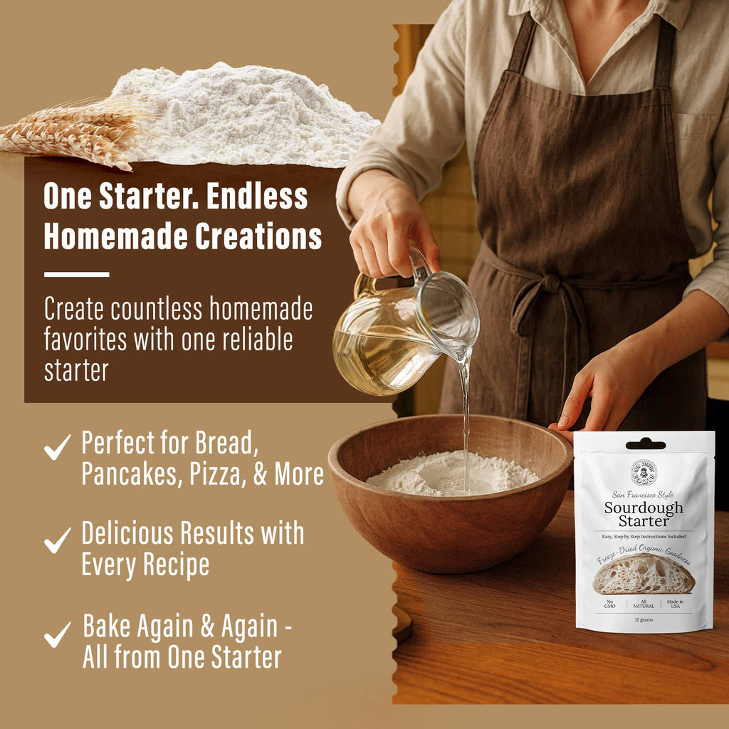 Freeze Dried, Sourdough Starter