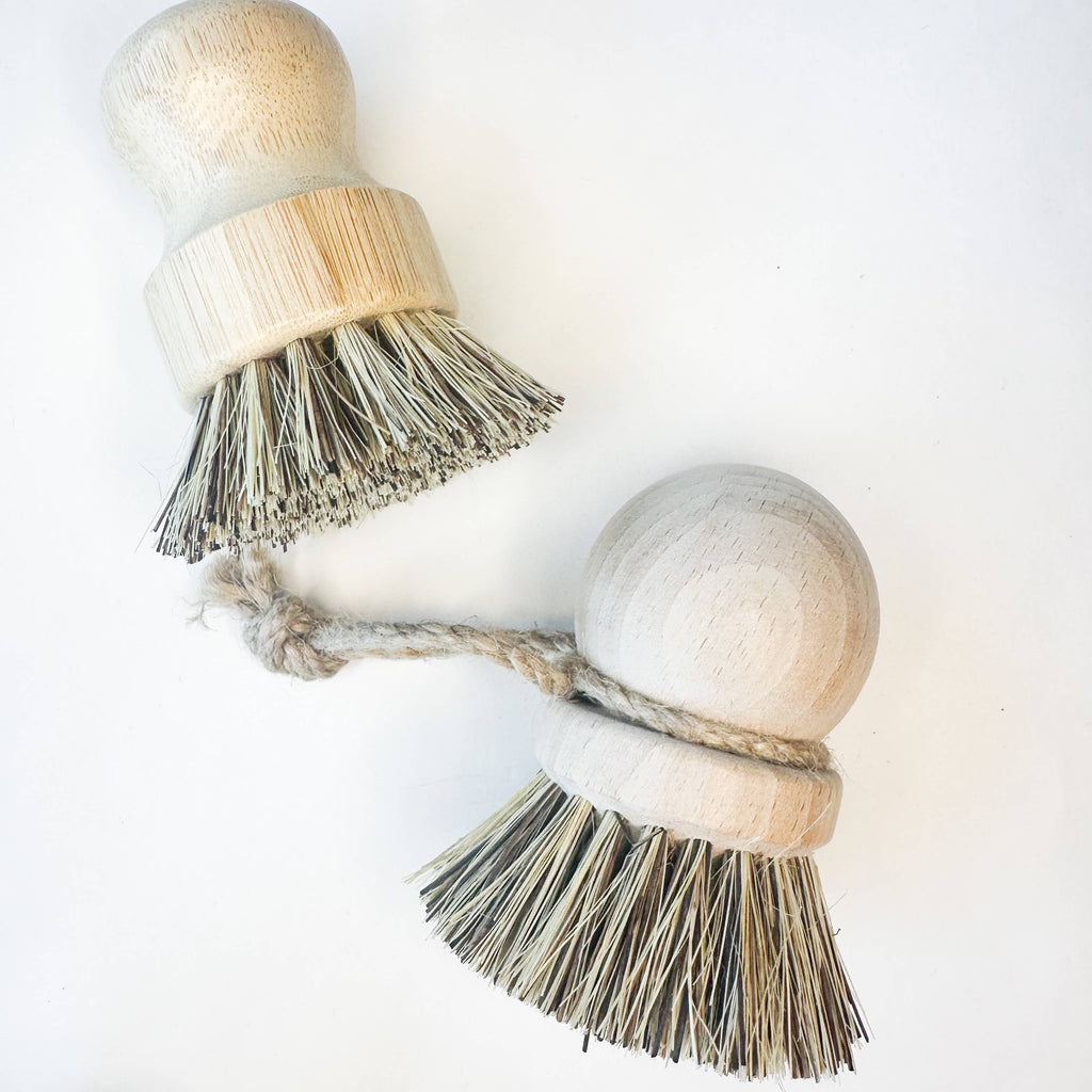 Eco Friendly Natural Kitchen and Pot Brushes.