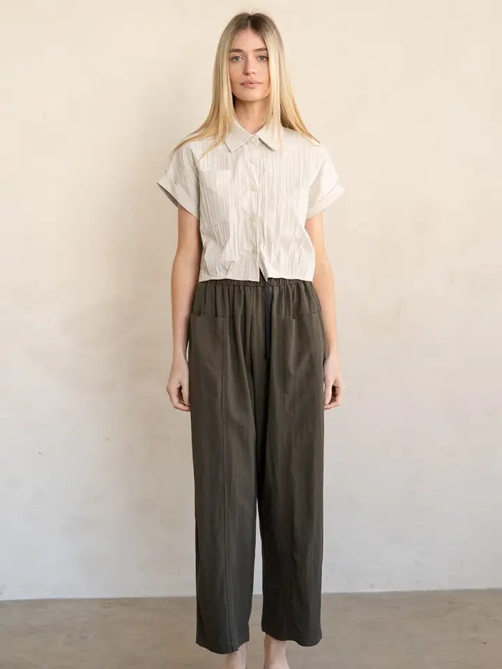 Timeless Cropped Shirt