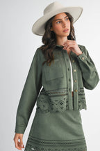 Laser-cut Detailing Jacket