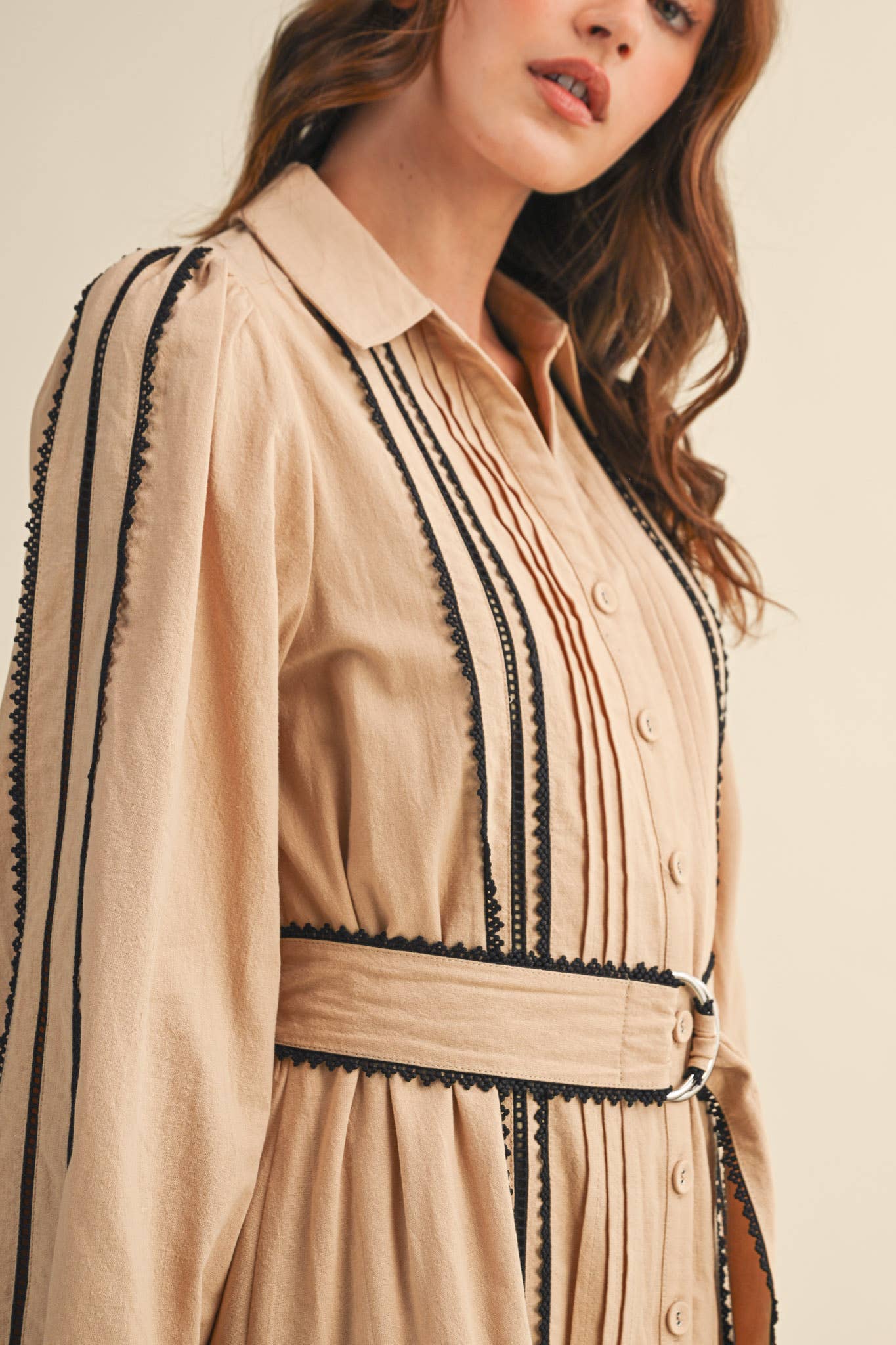 Belted Mini Dress