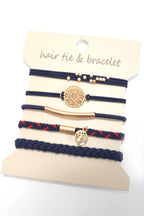 BOHO Knot Bracelet Hair Ties