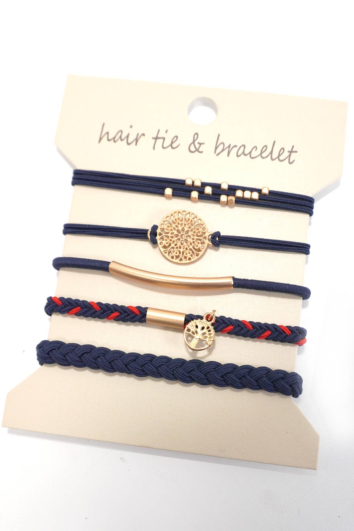BOHO Knot Bracelet Hair Ties