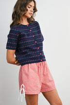 Women's Floral Button-Down Cardigan