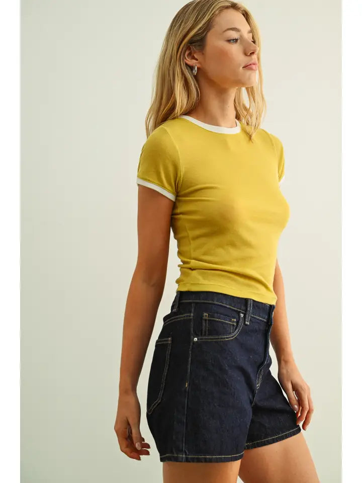 Essential Ringer Short Sleeve Tee