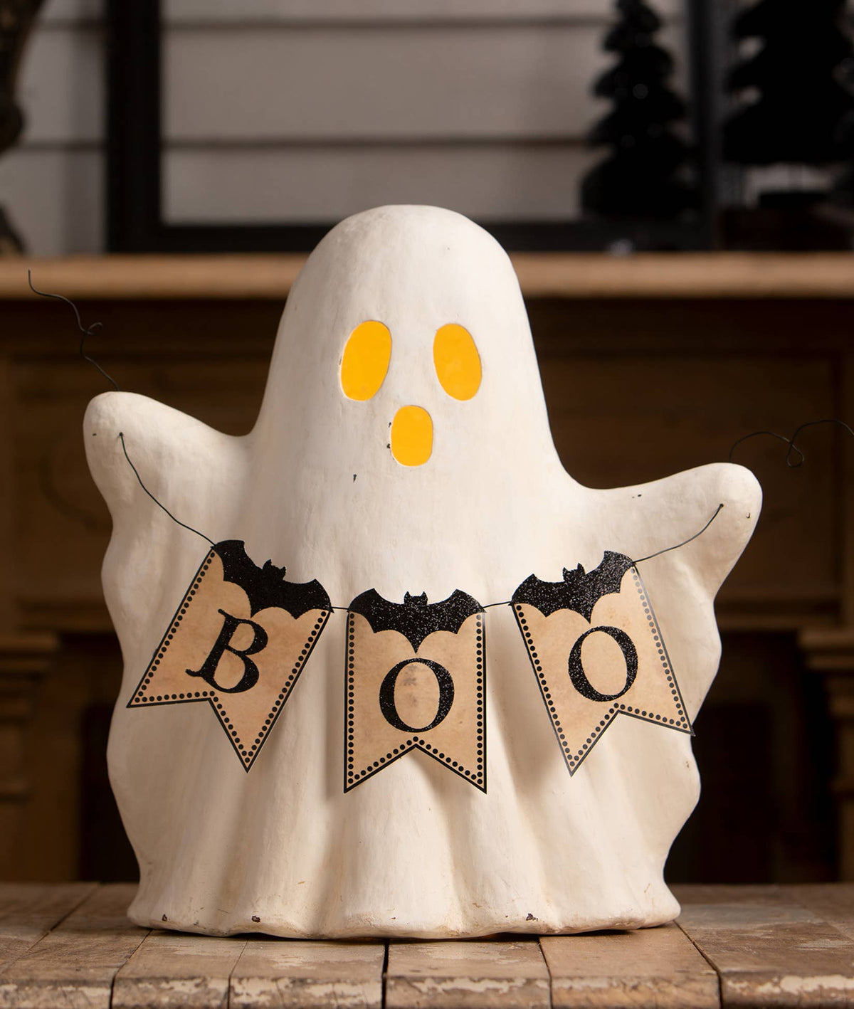 Ghost With Boo Garland