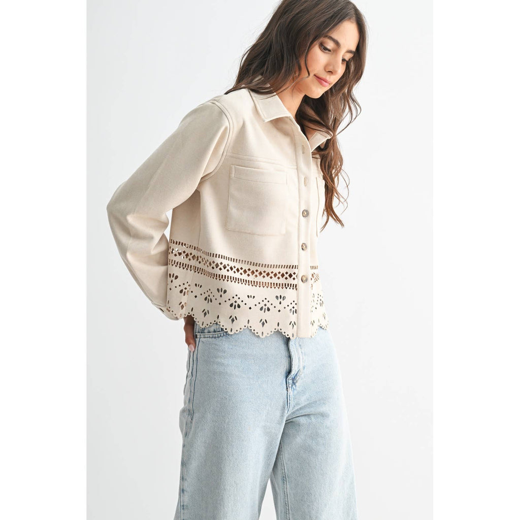 Laser-cut Detailing Jacket