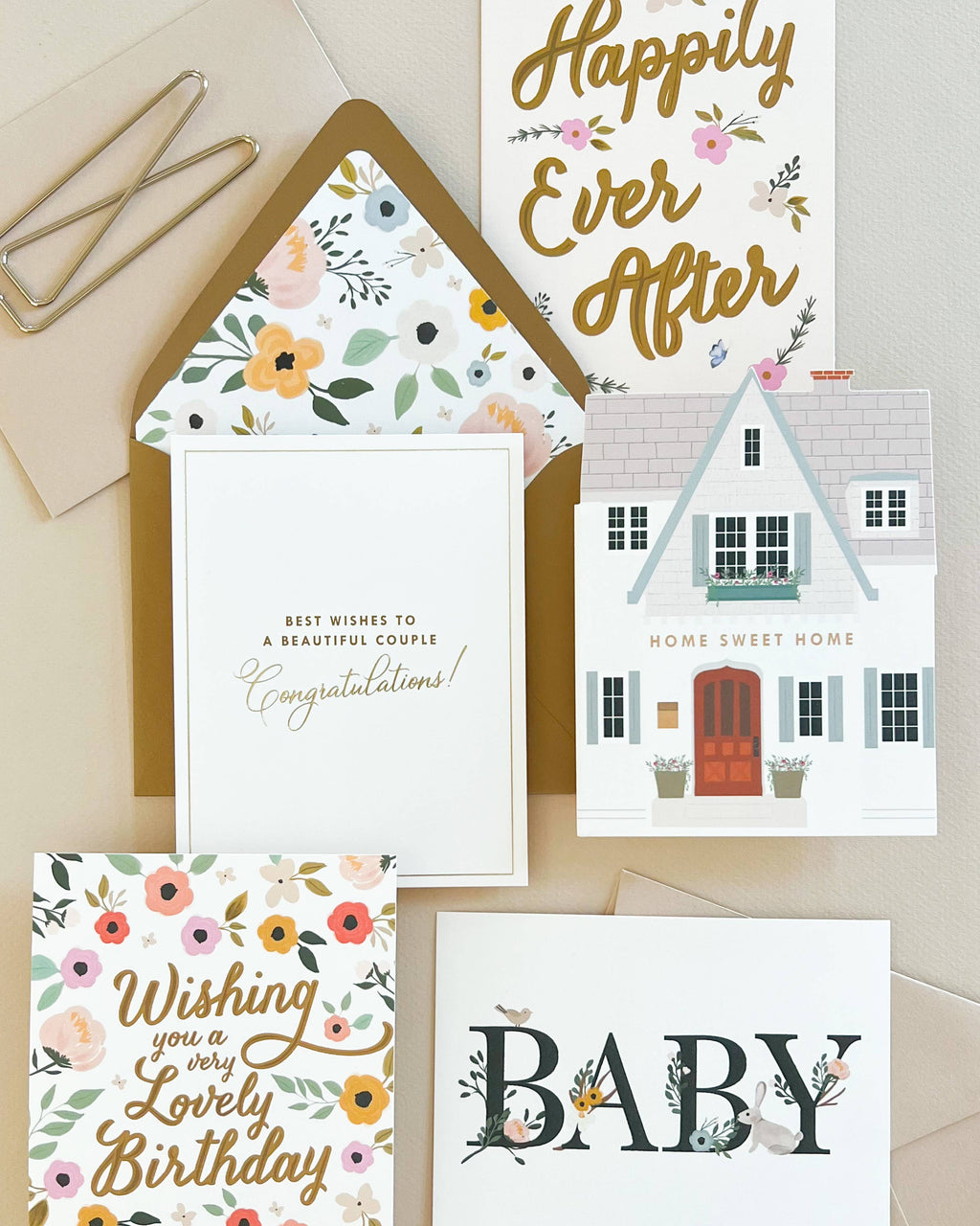 Happily Ever After Wedding Card