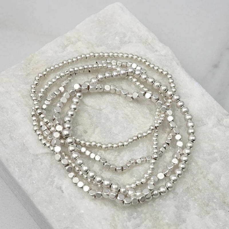 5 Piece Stretchy Bracelet Set