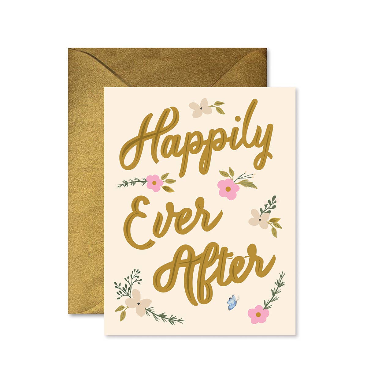 Happily Ever After Wedding Card