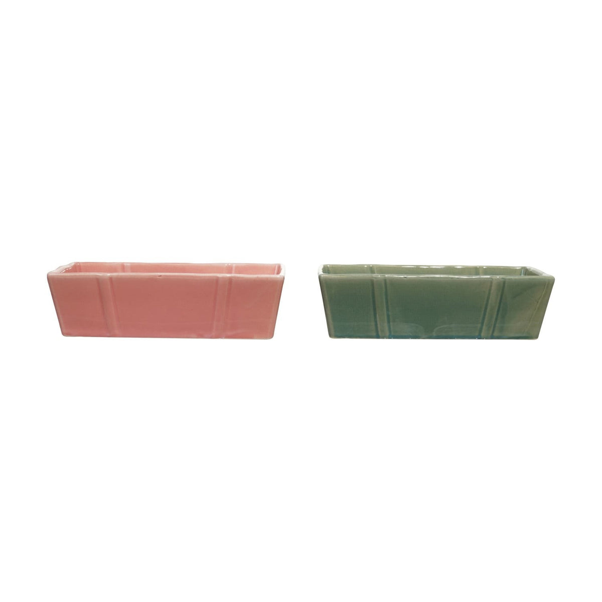 Stoneware Vintage Reproduction Dish, 2 Colors (Each Will Vary)