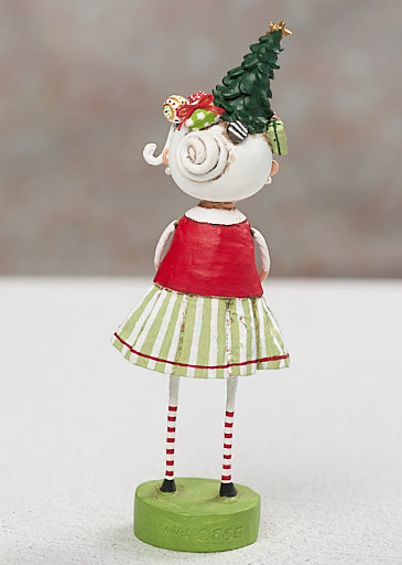 Mrs. Santa Claus Christmas figurine alternate view