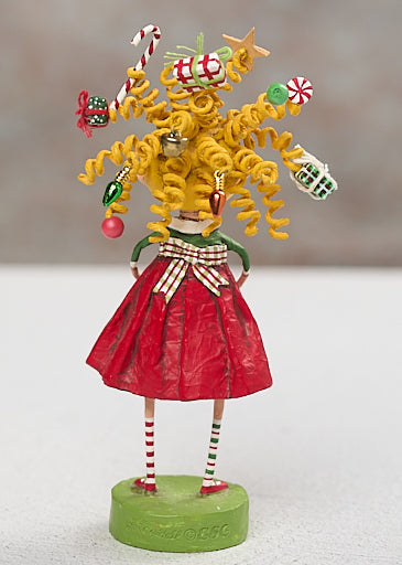 Gabby Giftmas Christmas figurine alternate view