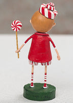 Peppermint Pete Christmas figurine alternate view