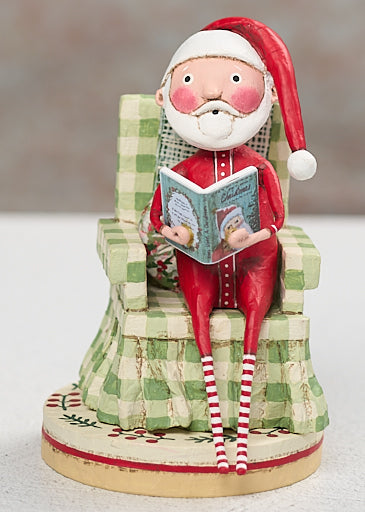 Santa's Christmas Story Christmas figurine by Lori Mitchell