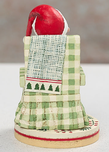 Santa's Christmas Story Christmas figurine alternate view