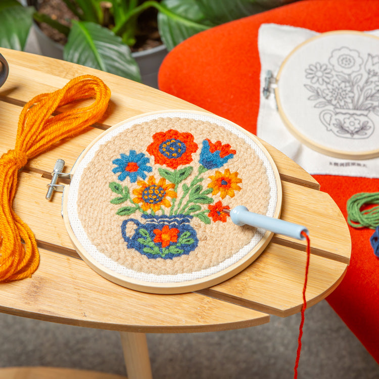 Flower Bouquet Punch Needle - image 2