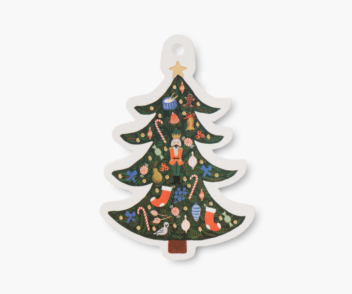 Nutcracker Stocking Gift Tags - Pack of 8