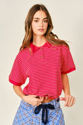 Stripe Polo Shirt
