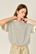 Stripe Polo Shirt