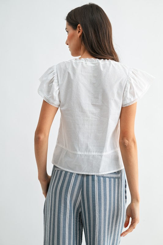 Pin-Tuck Blouse