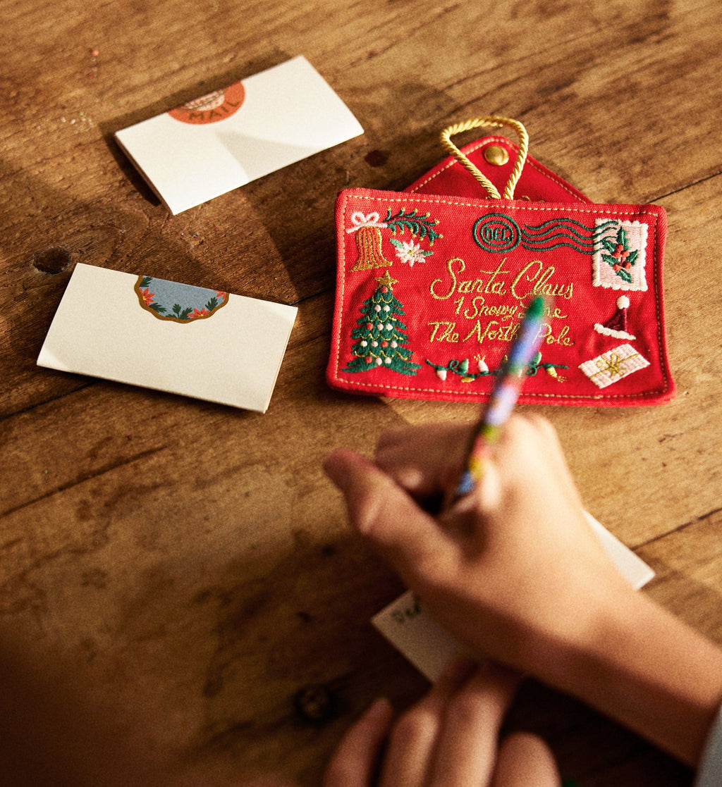 Santa Letter Embroidered Ornament — image 2