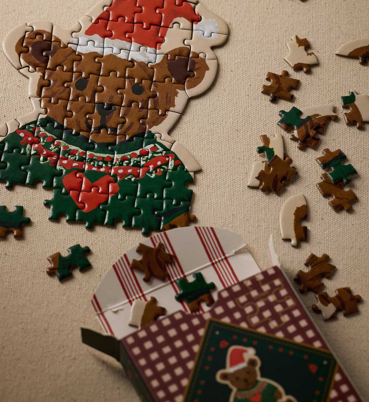 Beary Christmas Mini Jigsaw Puzzle — image 2
