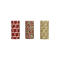 Safety Matches in Tube Matchbox with Seasonal Botanical Pattern, 3 Styles ©