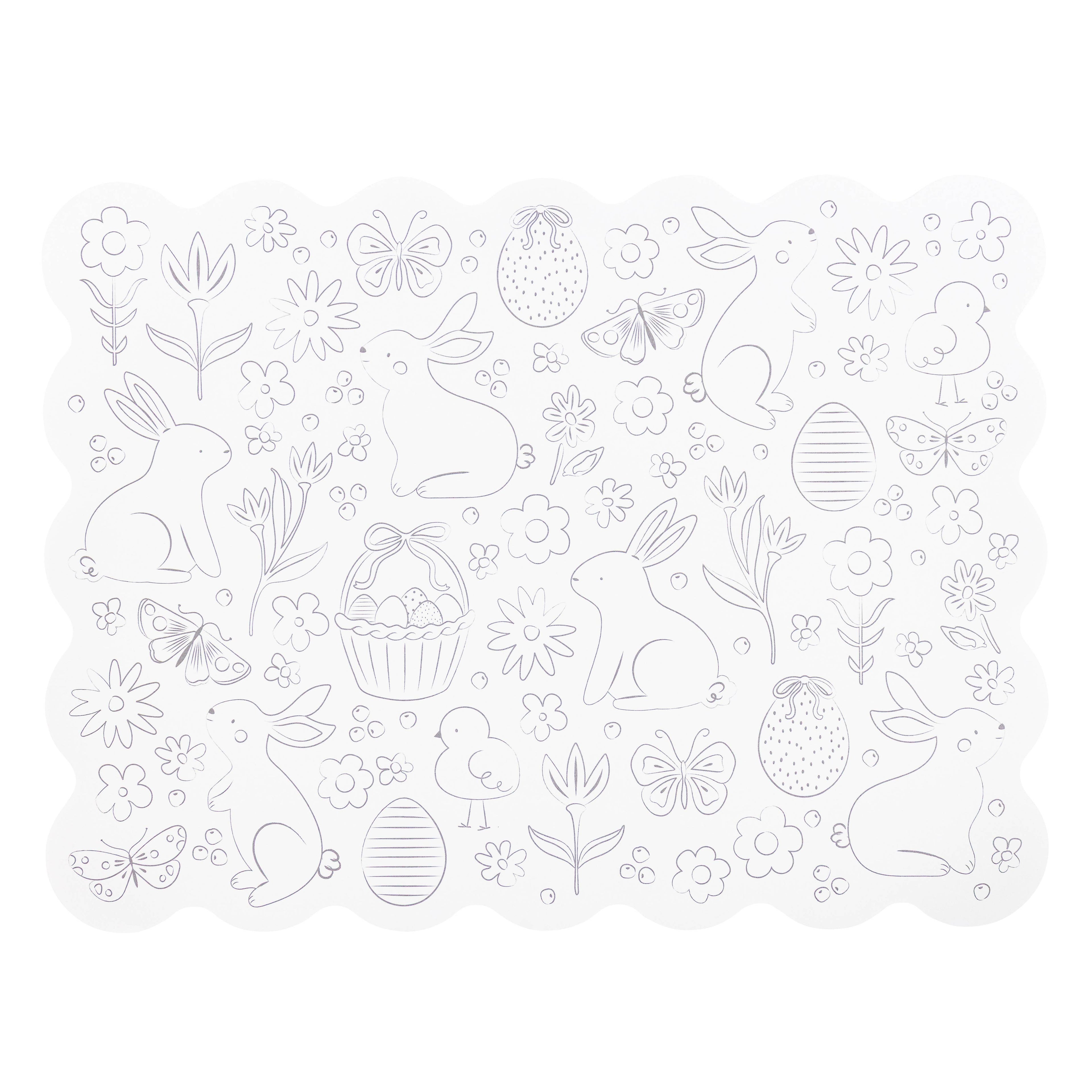 Bunny Pattern Placemats