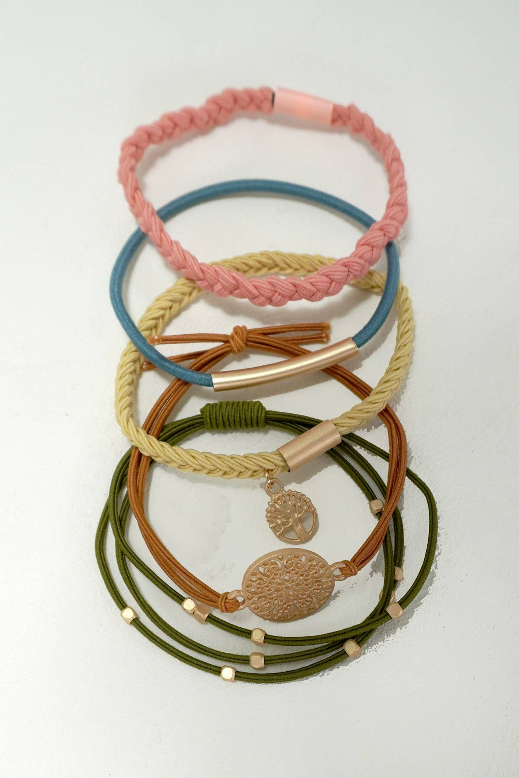 BOHO Knot Bracelet Hair Ties