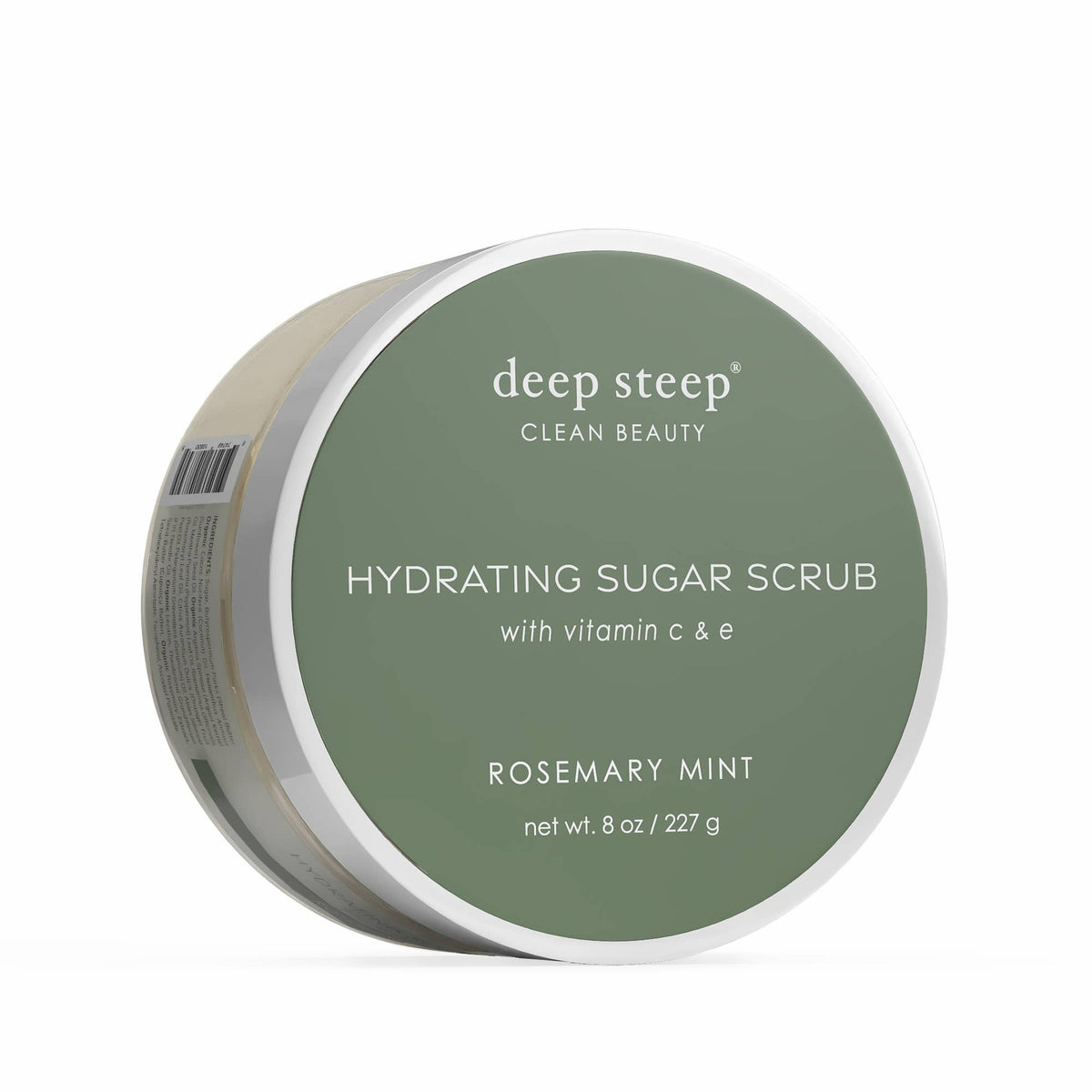 Rosemary Mint Exfoliating and Smoothing Sugar Scrub 8oz