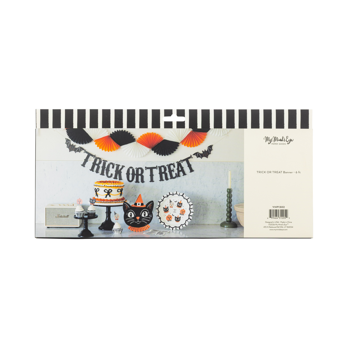 Trick or Treat Vintage Banner