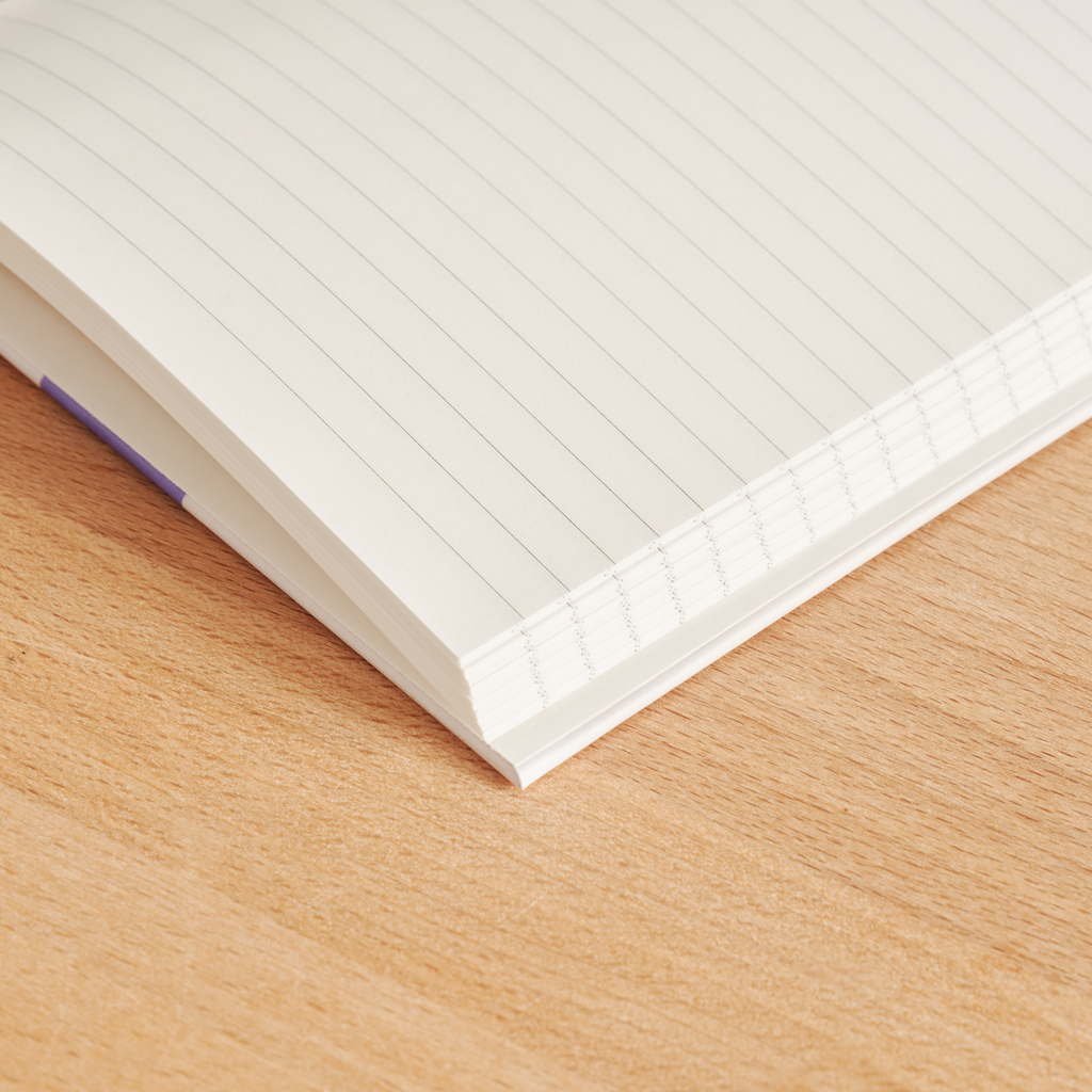 Lined Hardcover Notebook - Quilted Daydream