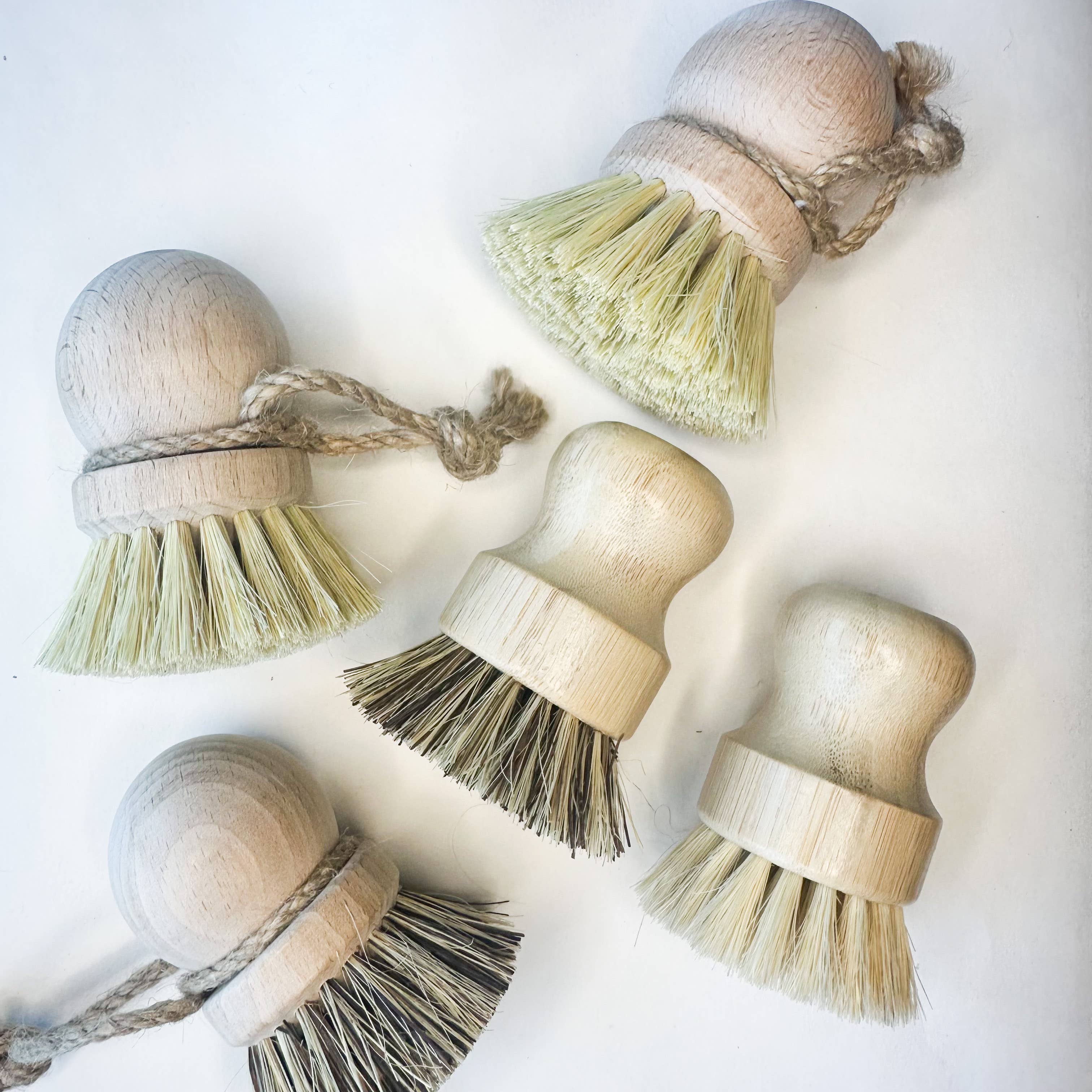 Eco Friendly Natural Kitchen and Pot Brushes.