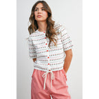 Women's Floral Button-Down Cardigan