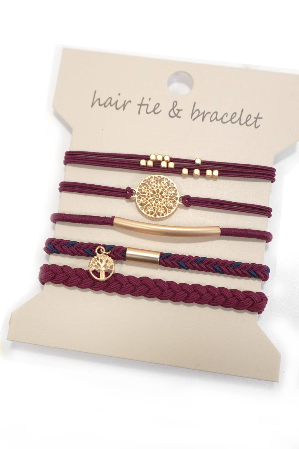 BOHO Knot Bracelet Hair Ties