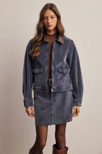 Washed Stretch Corduroy Jacket